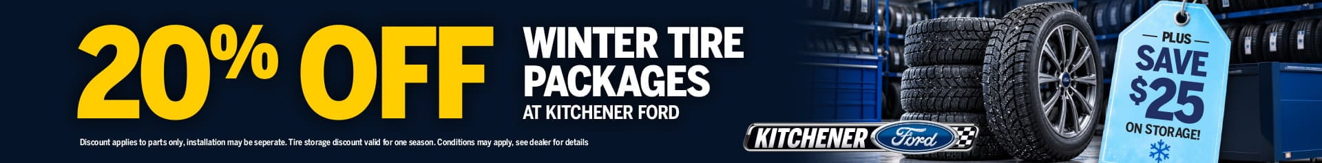 Winter tire savings kitchener